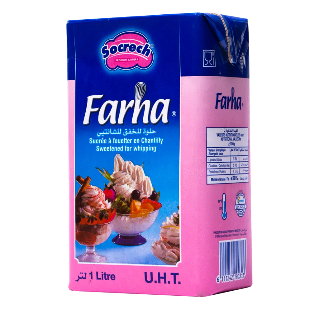 Préparation pour Chantilly - Farha - 1Litre