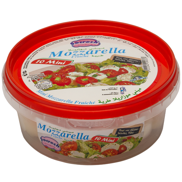 Mozzarella fraîche 10mini - 100g