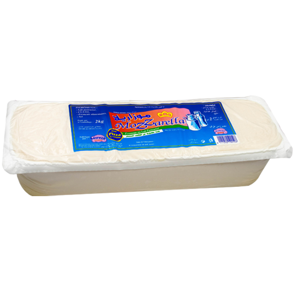 Mozzarella - 2Kg - Bloc