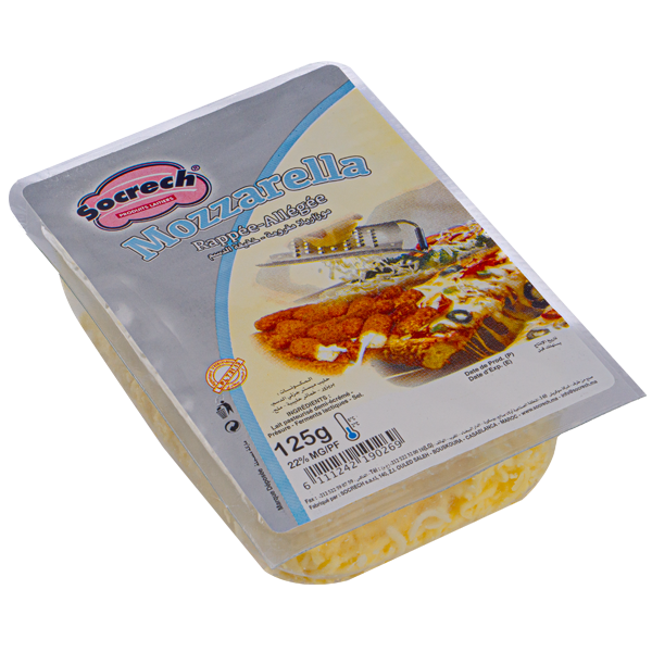 Mozzarella Rapée Allégée - 125g